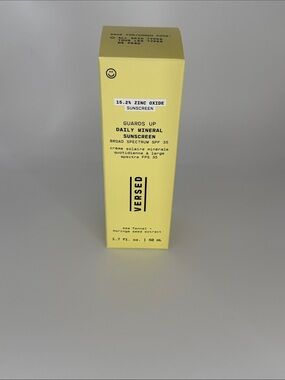 Versed sunscreen 50ml brand new in box